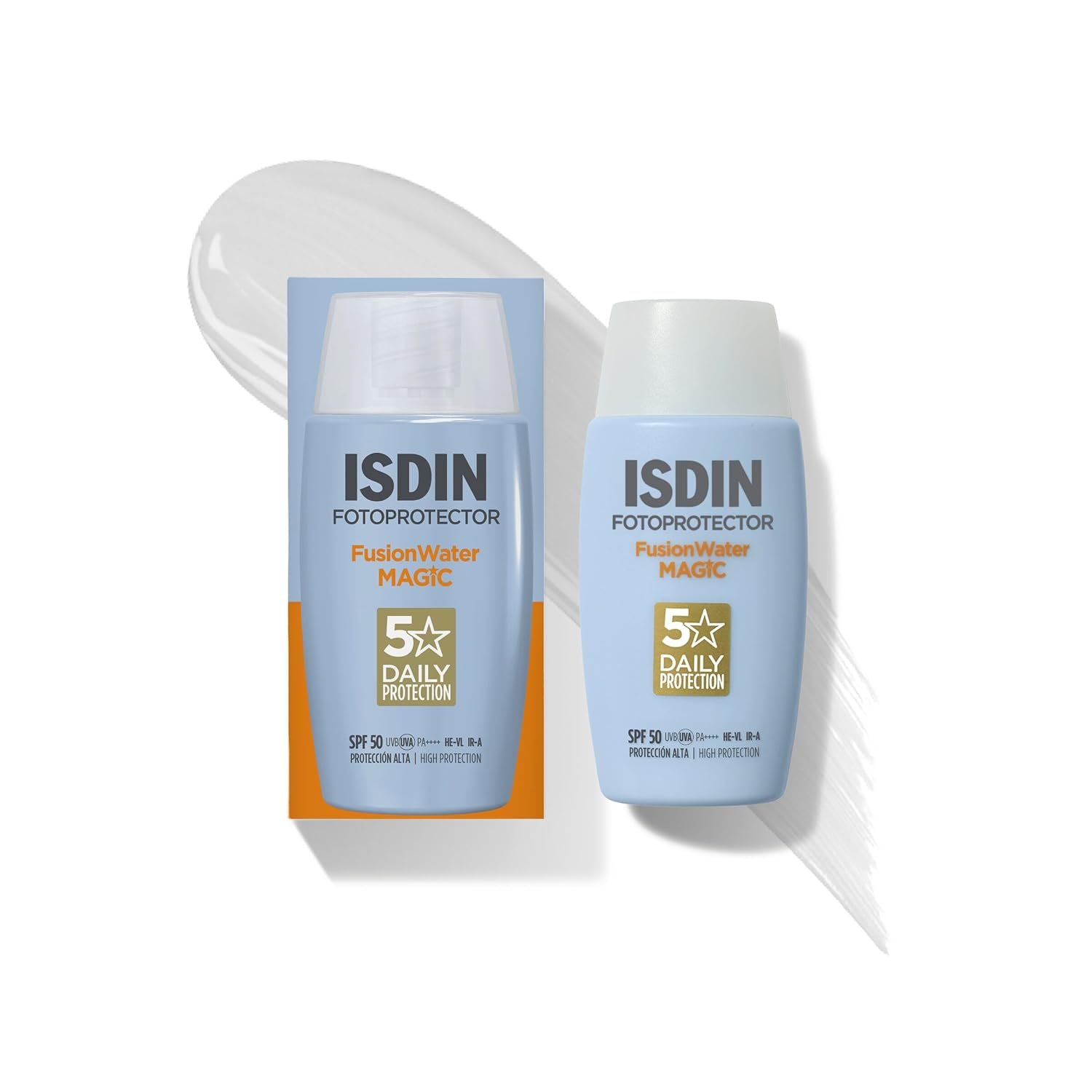 Isdin Fotoprotector Fusion Water SPF 50+ protector solar playa