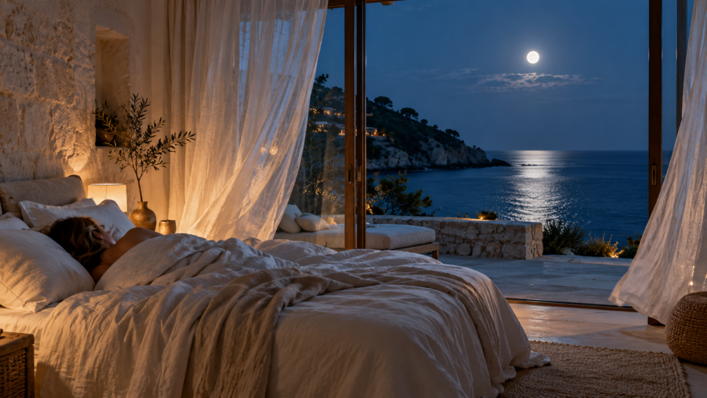 Dormir cerca mar
